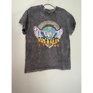 Van‎ Halen grey band graphic t-shirt